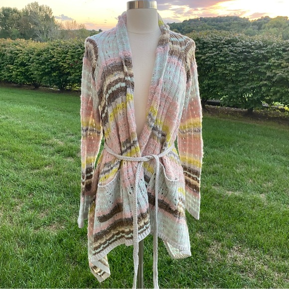 Vertigo Paris Long Cascading Sweater NEW - Picture 1 of 16
